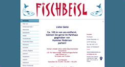Desktop Screenshot of fischbeisl.de